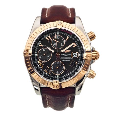 breitling chronomat evolution rose gold steel|breitling chronomat 42 for sale.